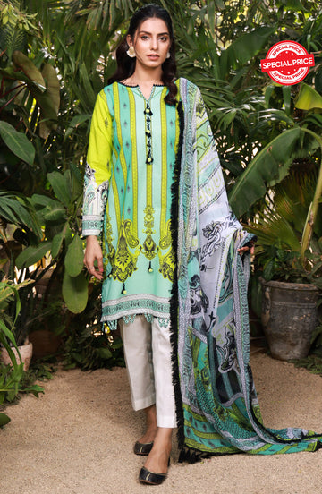 Orient NRDS 21 402 U Sky Blue Summer Spring Lawn 2022 Online Shopping